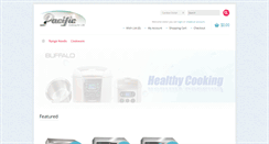 Desktop Screenshot of pacifichouseware.com
